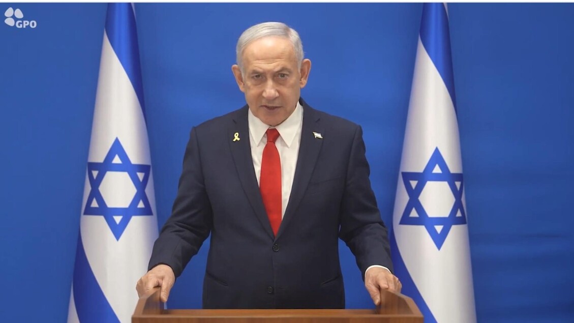 Il primo ministro israeliano, Benyamin Netanyahu