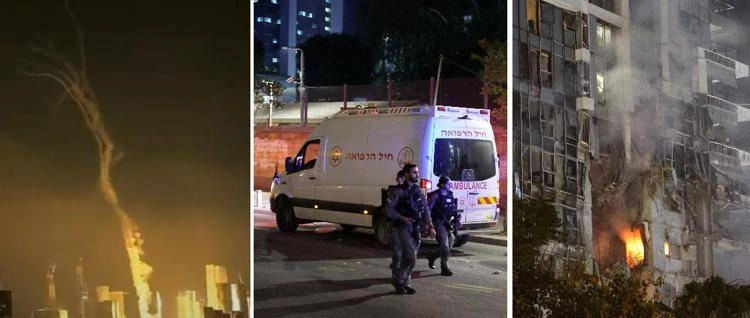 Numerose esplosioni sono state registrate nel sud di Israele, a Tel Aviv, Gerusalemme e Beersheva, in seguito al lancio di circa 20 missili balistici dall'Iran