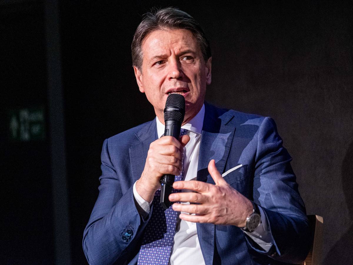 Il leader del Movimento 5 Stelle, Giuseppe Conte