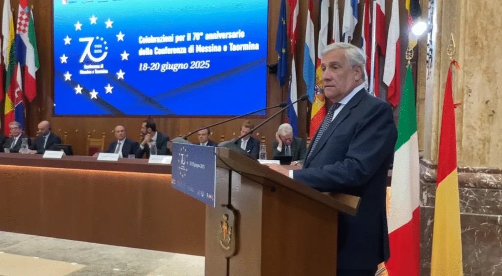 In occasione dei 70 anni della Conferenza, la sessione ministeriale degli Stati europei è stata presieduta dal vicepremier e ministro degli Esteri, Antonio Tajani