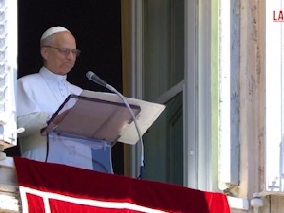 Papa Leone XIV, al termine dell'Angelus, ha parlato alla folla radunata in piazza San Pietro