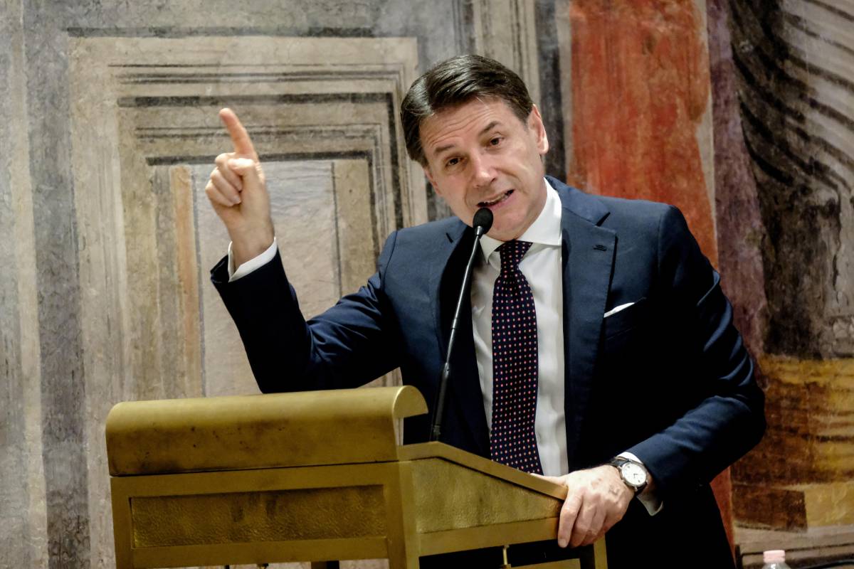 Il presidente del M5S, Giuseppe Conte