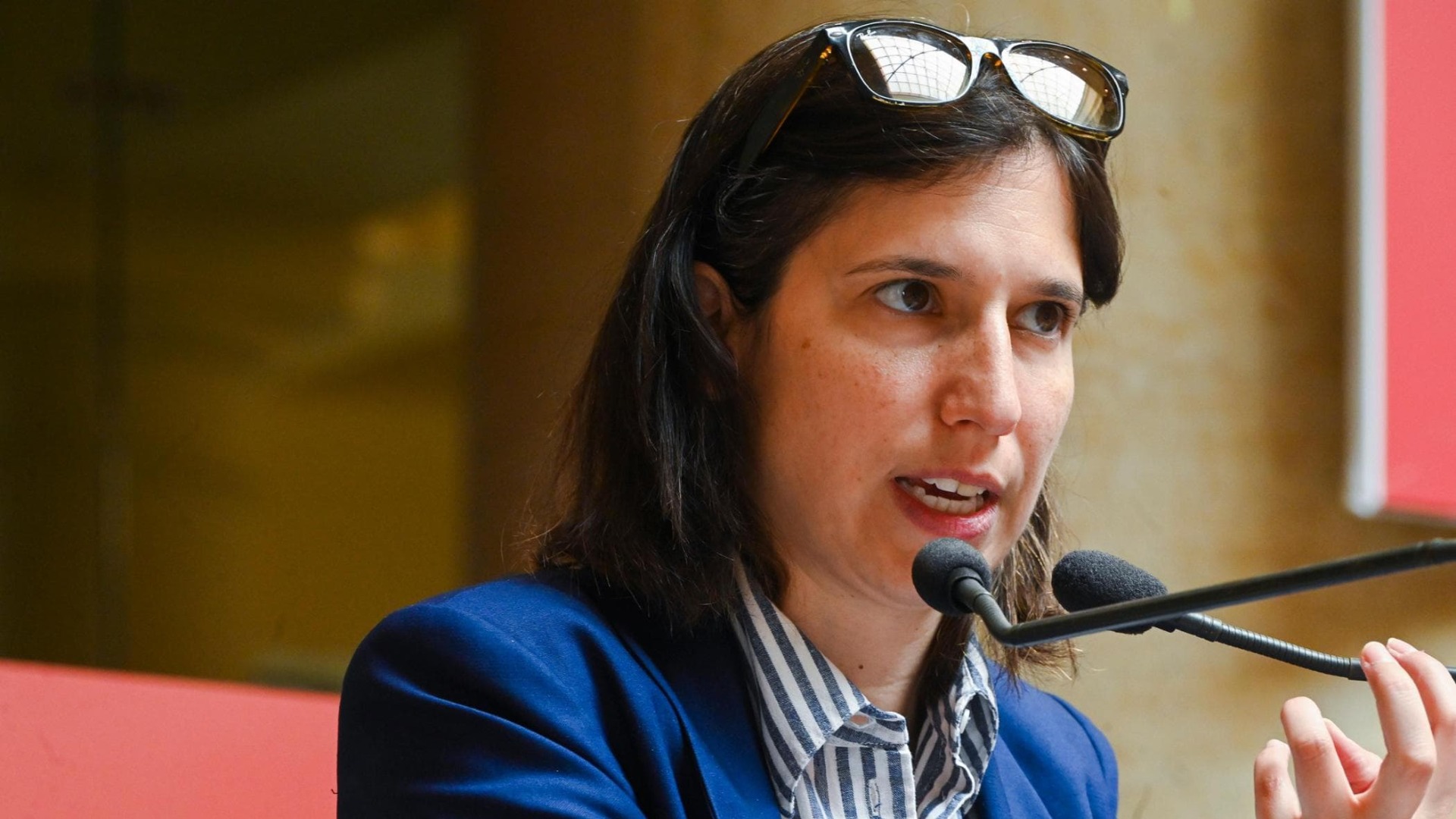 La segretaria del Pd, Elly Schlein