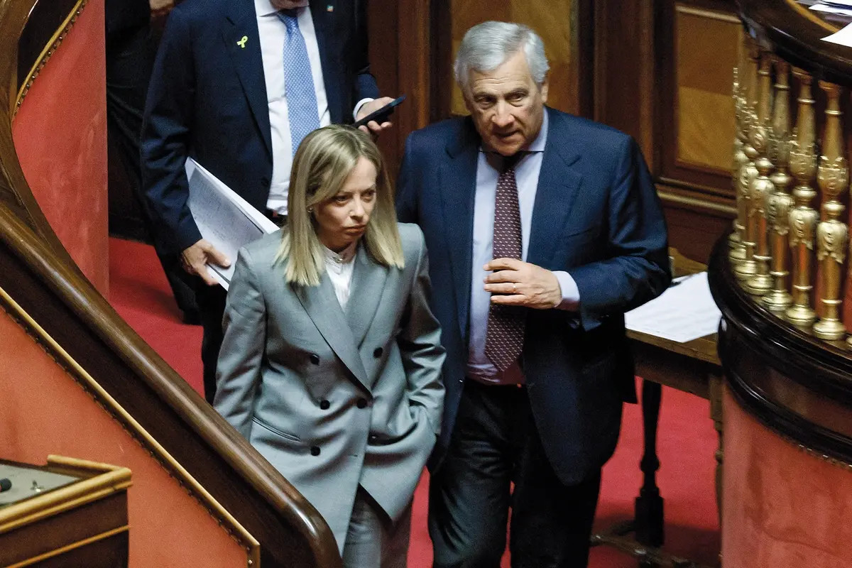 La presidente del Consiglio, Giorgia Meloni, nel corso delle comunicazioni alla Camera, in vista della riunione del Consiglio europeo del 26 e 27 giugno