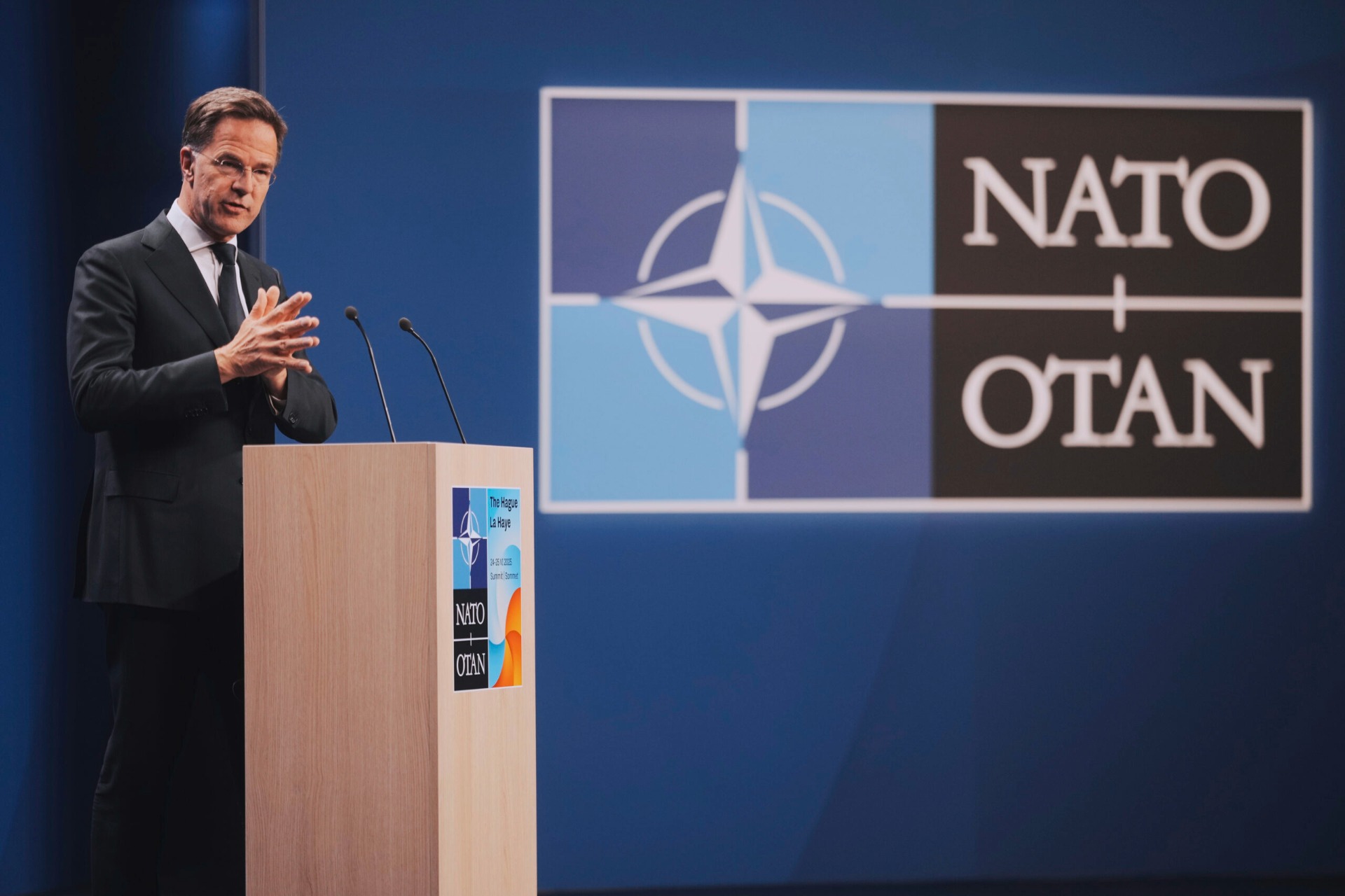 Il segretario generale della Nato, Mark Rutte